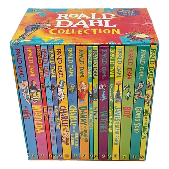 Roald Dahl 15 Book  Box Set Originals New Sealed 2018 - Picture 1 of 9